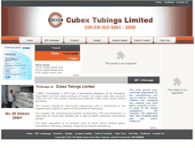 Tablet Screenshot of cubextubings.com